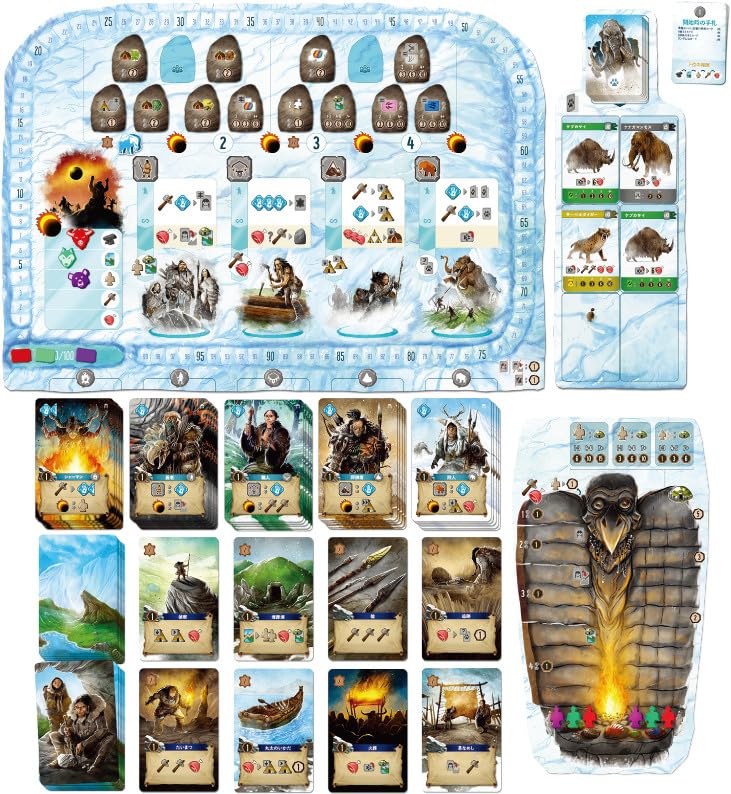 Arcwright Endless Winter Palio Americans Ages Board Game (1-4 Players, 60-120 Minutes, 12+)