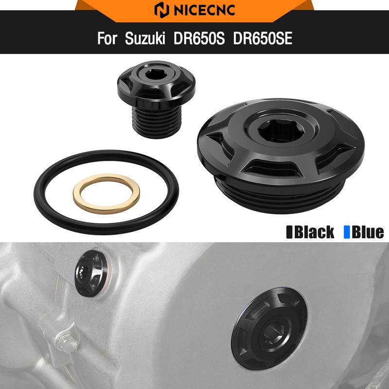 For Suzuki DR650S DR650SE DR650S/SE 1996-2025 Engine Timing Cover Cap Plug DR 650 S DR 650 SE DR650 S DR650 SE DR 650 S SE