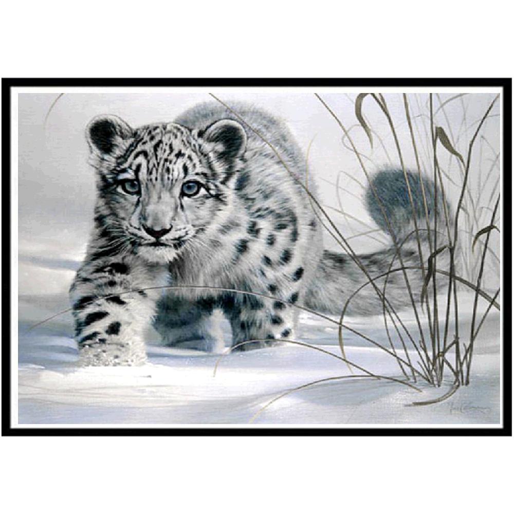 5D Diamond Painting Diy Beauty Animal Pattern Full Diamond Handmade Diamond Embroidery Mosaic Home Living Room Decoration Gift
