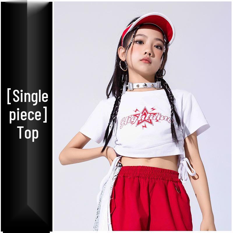 Hip Hop Style Street Dance Costumes for Kids: Trendy Summer Jazz Dance Outfits for Boys and Girls