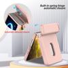 Чехол-подставка с пружинным шарниром для Samsung Z Flip 8 Flip7 FE Galaxy Z Flip 7 6 5 2 Слот для кредитной карты Защитная крышка для объектива