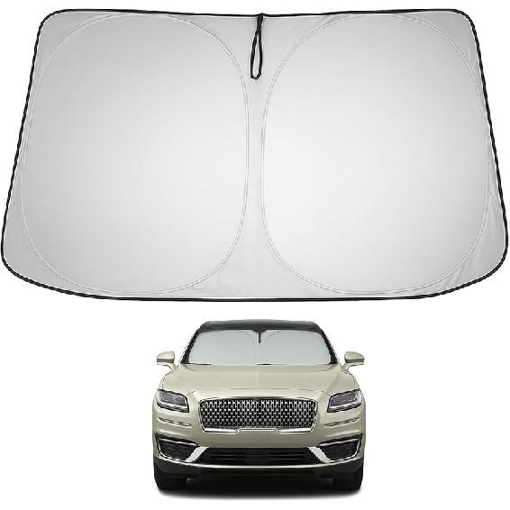 Складная солнцезащитная шторка на лобовое стекло Proadsy 2025 для RAV4, подходит для кроссовера RAV-4 SUV Crossover, TRD Off-Road, LE XLE Premium Limited.