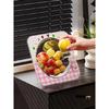 Cute Fruit Tray Fresh Storage Fruit Snack Placement Tray Household Living Room Coffee Table Chinese New Year Exquisite Candy Box