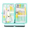 7/10/12/18 Pieces Brand New Gradient Colour Nail Clipper Set, Stainless Steel Manicure Tools Pedicure Tools, Men Women Personal Beauty Care Tools