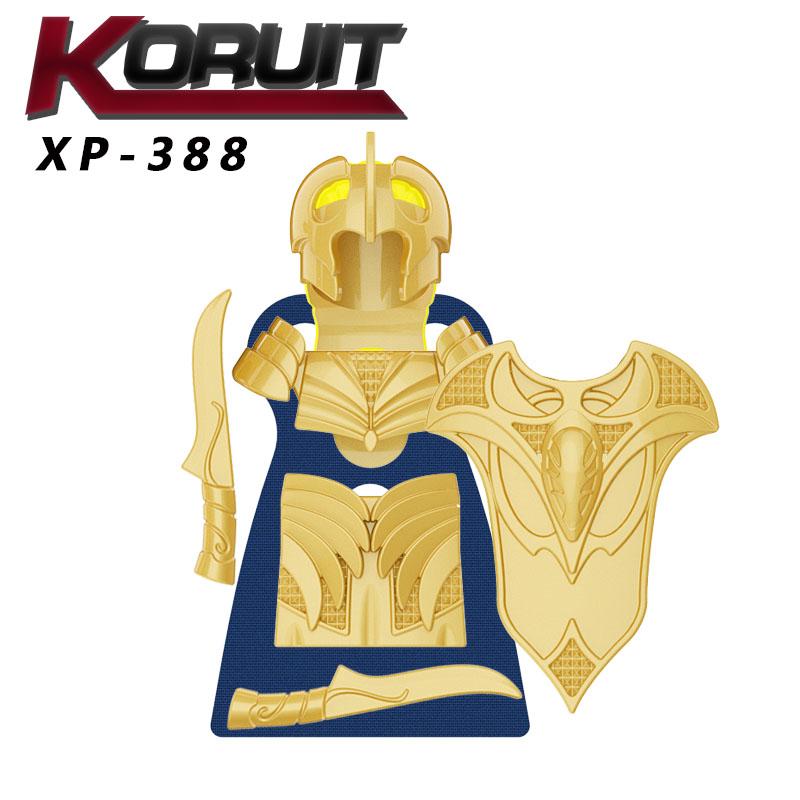 1 шт., солдатские орки, армейские фигурки, доспехи, воин, лучник, средневековые рыцари, строительные блоки, кирпичи, игрушки для детей, подарки