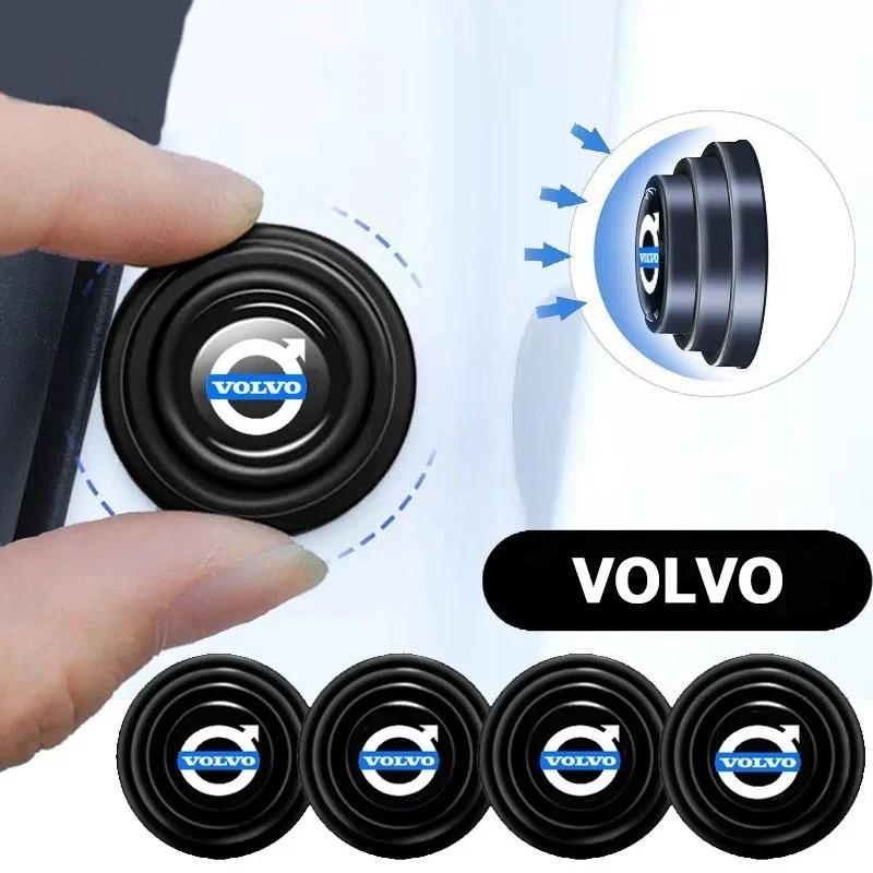 10Pcs For Volvo Car Door Anti-shock Silicone Pad Anti-collision Soundproof Shock For XC60 S60 S80 V60 XC40 C40 S40 Accessories