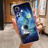 Для Oppo Reno 11F F25 Pro Чехол Милые Цветочные Узоры Мягкий ТПУ Прозрачный Силиконовый Бампер Для Oppo Reno11F F25Pro Чехлы для Телефона Coque