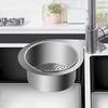 Stainless Steel Swan Shape Sink Drain Basket Dry Wet Separation Sink Drain Filter  Kitchen