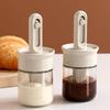 Бутылка для масла с щеткой Диспенсер для масла без BPA с выдвижной щеткой Устойчив к высоким температурам