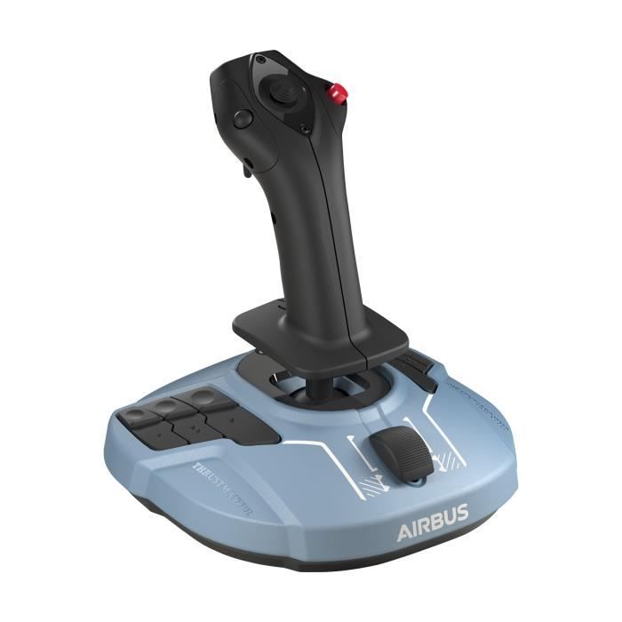 Thrustmaster Джойстик TCA Officer Pack Airbus Edition : Эргономичная копия мини-джойстика и квадранта Airbus.