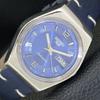 AUTOMATIC 6309A VINTAGE SEIKO 5 JAPAN MENS BLUE COLOR DIAL WATCH A701432-5 R206b-a701432