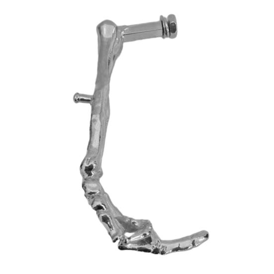 Подставка для мотоцикла в виде руки скелета, прочная универсальная подставка из сплава, подставка для парковки мотоцикла в виде среднего пальца, подарок для любителей мотоциклов