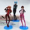 NEON GENESIS EVANGELION Аниме Фигурка Аянами Рей с длинными волосами Ver Фигурка Коллекционная модель игрушки