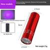 LED UV Collection: Purple Light Flashlight for Scorpion Detection, UV Inspection, Drying, and Banknote Verification — Mini Purple Light Torch
