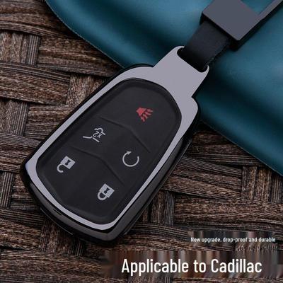 Чехол для ключей от Cadillac: Подходит для моделей XTS, XT5, XT6, CT6, XT4, CT4A, CT5.