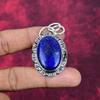 Lapis Lazuli Pendant Handmade Gemstone Jewelry, 925 Solid Sterling Silver Pendant ,Unique Design Jewelry Pendant