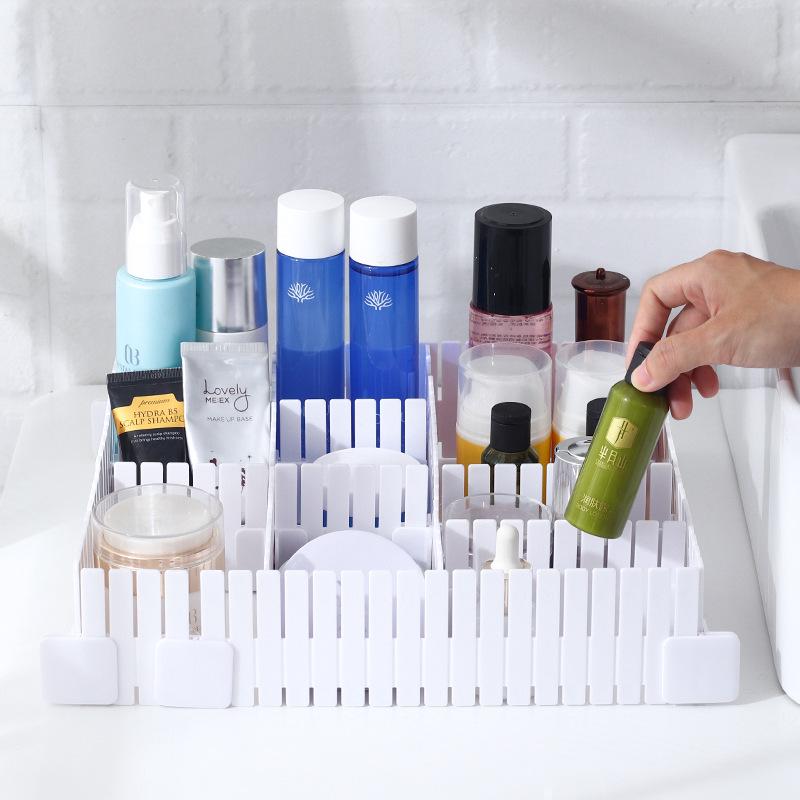 Регулируемые пластиковые разделители для ящиков с фиксированными пряжками для повседневных вещей