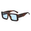 New Retro Tortoise Shell Square Women Sunglasses  Personality Brand Design Men Versatile Casual Glasses Uv400