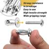 20/40PCS Jack Nuts Screw Petal Screw Anchors Expansion Plugs for Curtain Expansion Clamp Rivet Lock Bolt Jack Nut Bolt Fasteners