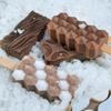 Силиконовая форма для мороженого, 4 ячейки, форма для эскимо, DIY форма для мороженого для замороженного десерта, эскимо
