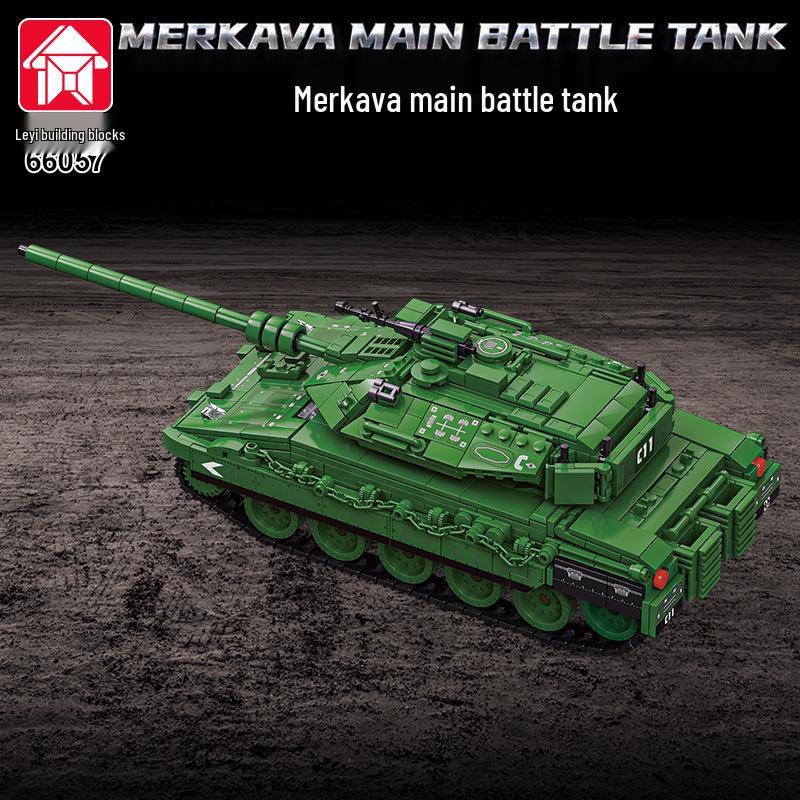 Модель танка Меркава Леопард 2А7 - Детская развивающая игрушка
