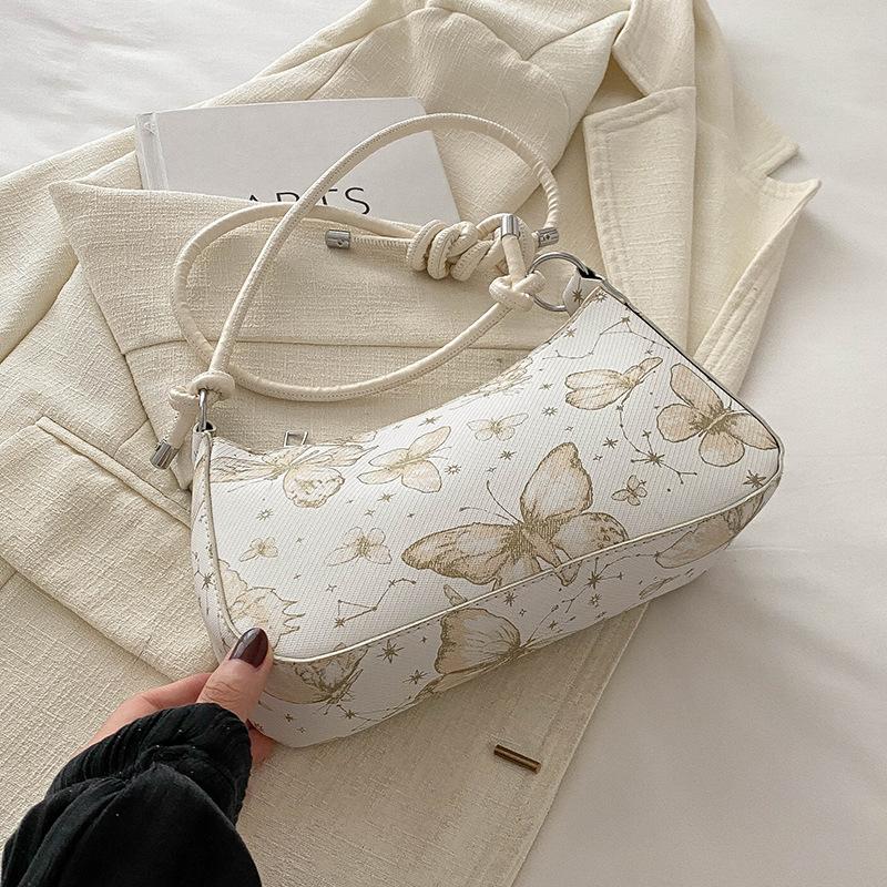 Popular Niche Bow Bag Women Fashion Underarm Bag Women Ins Fashionable Versatile Bag Women