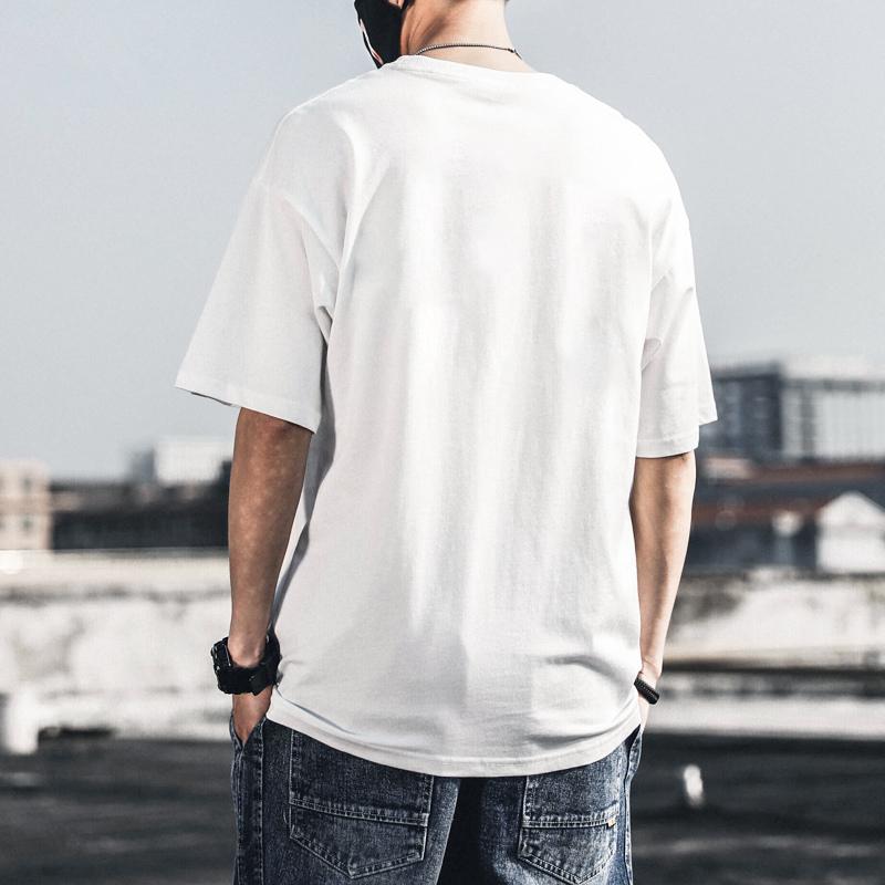 Li Ning Logo Print Round Neck Pullover T-Shirt Men Tops White YHST199-1