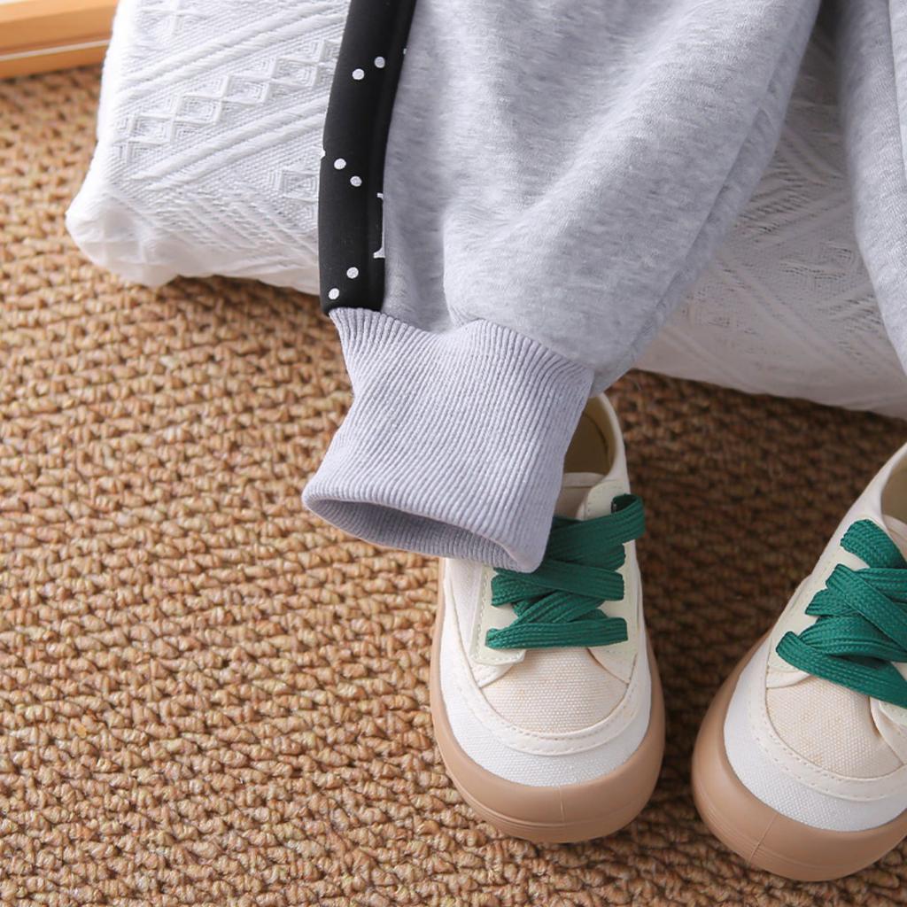 Детский повседневный комплект с длинным рукавом, удобные наряды для повседневной носки