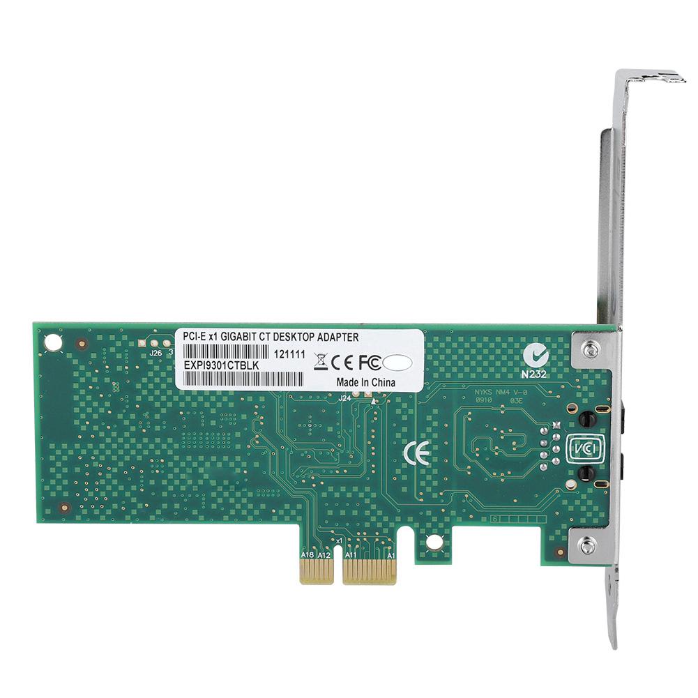 Для INTEL 82574L Gigabit PCI e сетевой адаптер карты настольного 1000Mbps NIC светодиодный индикатор