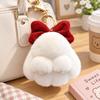 Soft Fluffy Faux Rabbit Fur Keychain Hanging Ornaments Bunny Pendant Decoration Bag Charms Woman