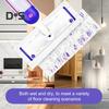 12 Pcs Disposable Mopping Pad Refills Wet or Dry Use Mop Pad Replacements Power Mop Pads for Swiffer PowerMop