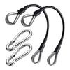 Sturdy Home Gym Extension Cable Rubber Coated Multifunctional Traction Rope  Exercise