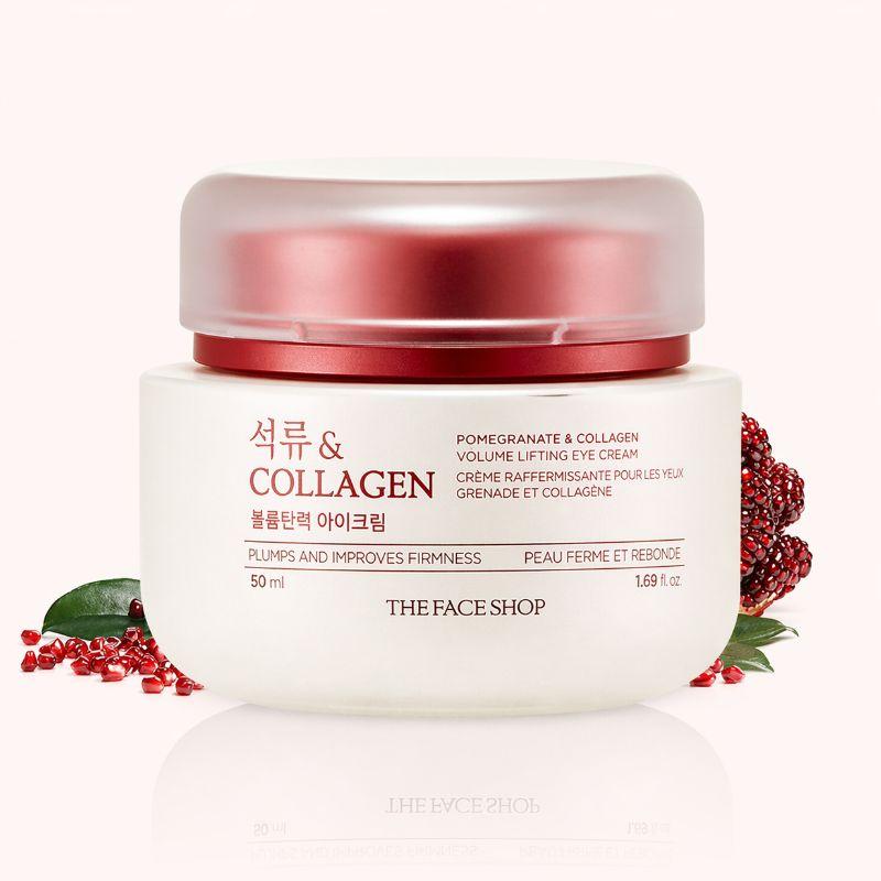 The Face Shop Крем-лифтинг для век «Гранат и коллаген» 50 мл