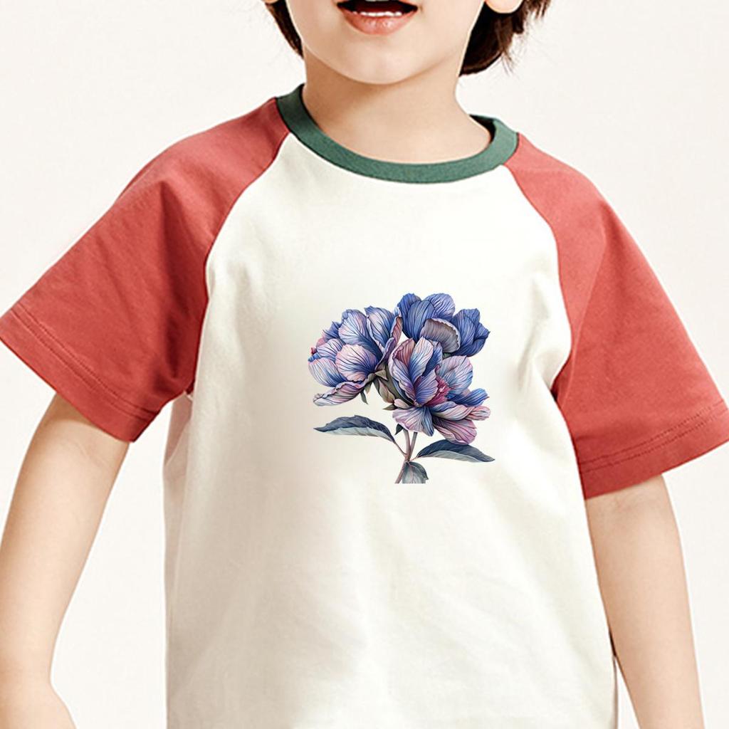 15 см Цветочная серия Термонаклейка На Одежду Индивидуальный Логотип Сделай Сам Наклейки На Одежду Футболки Толстовки Термоперенос Наклейка