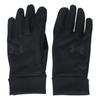 UA STORM LINER GLOVES Black Jet Gray SM [Under Armor]