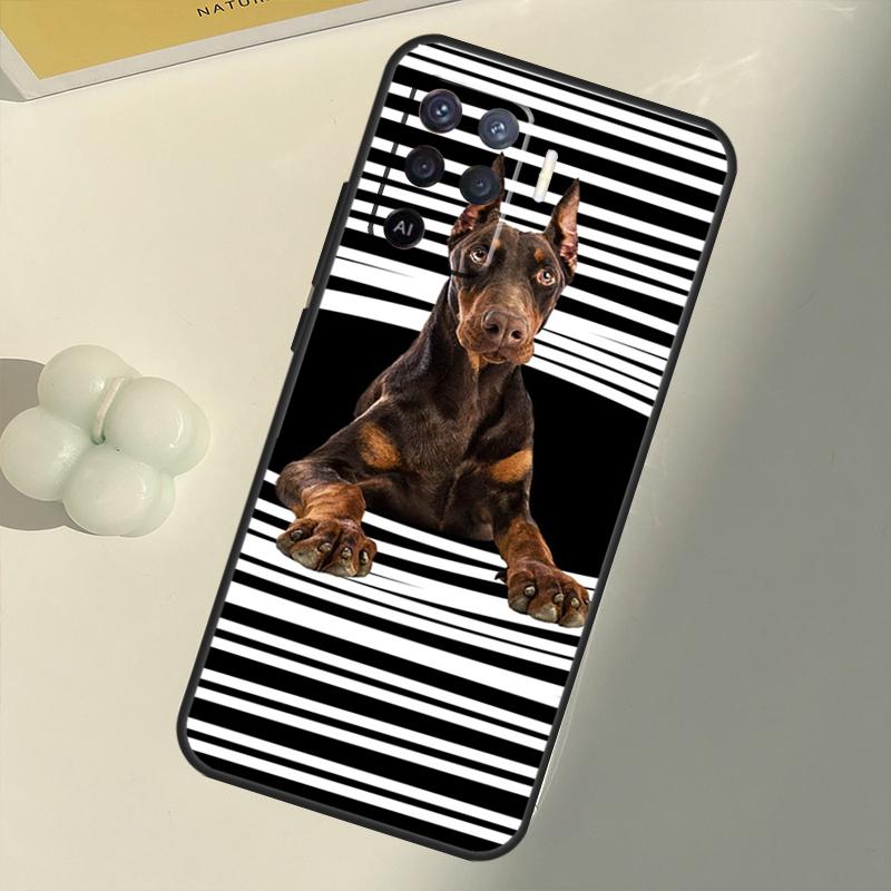 Чехол для собаки такса доберман для OPPO A15 A74 A54 A94 A52 A72 A31 A53 A53S A5 A9 2020 A3S A5S A83 A91 A93