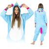 Men's pajamas pegasus kigurumi onesie carnival warm disguise costume m Onesie costume blue/pink pegasus - M