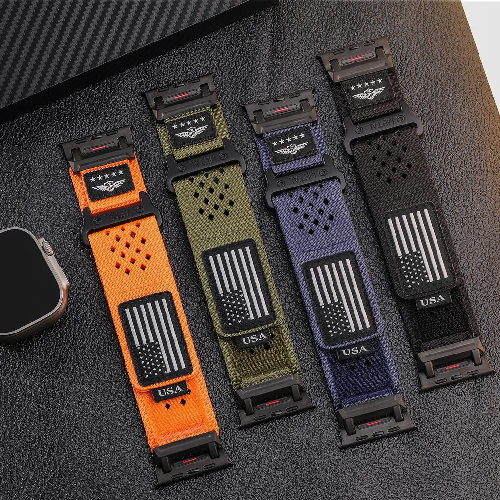 Trail loop for Apple Watch Ultra 2 3 Band 49mm 44mm 45mm 42mm Sport Nylon correas bracelet iWatch series 10 9 7 6 8 se 11 Strap