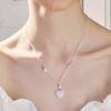 Kitsch Heart Pearl Necklace