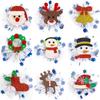 1 dona Kawaii Rojdestvo soch qisqichi Ayollar Qiz Santa Qorbobo Soch qadag'i Rojdestvo Kechasi uchun Bolalar uchun Barrettlar Kospley Bosh kiyimi