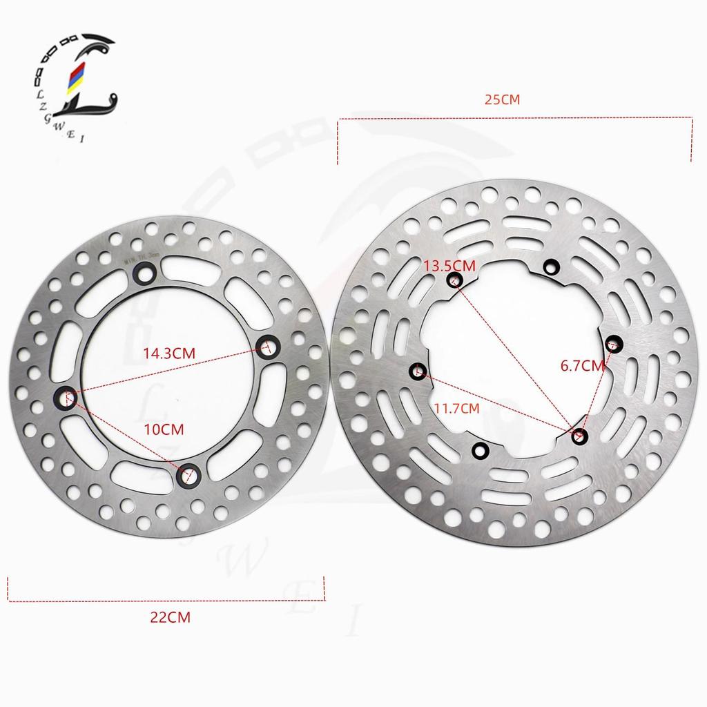 Тормозные диски Suzuki Big Eye DR250/DR350/DR-Z 250 передние и задние