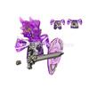 MOC Medieval Military Lion Knight Building Blocks Accessories Castle Soldier Shield Armor Model Toy Gift Mini Brick E023 Weapons