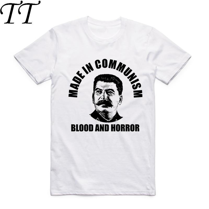 2019 Fashion Men Print ALLIED NATIONS JOSEPH STALIN T Shirt O-Neck Short Sleeve Summer Unisex Hipster Casual CCCP Top Tee Tshirt