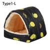 Cage Comfortable Rabbit Squirrel Guinea Pig Nest Small Animal Sleeping Bed Warm Mat Hamster House