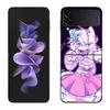 Чехол для телефона Boykisser для Samsung Z Flip 7 6 5G Galaxy Z Flip 5 4 3 Черный Жесткий Чехол-Ракушка Роскошный ПК Корпус Coque