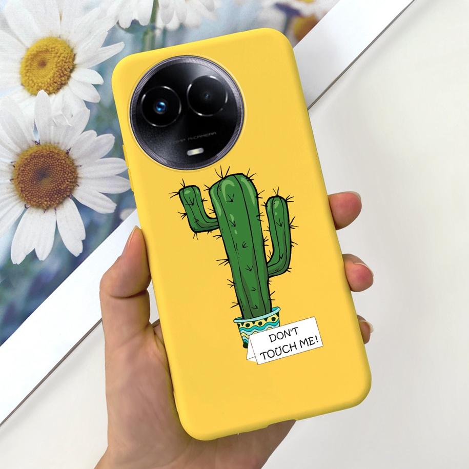 Ударопрочный Чехол Для Realme 11 5G / Realme 11X Чехол На Телефон Модный Девушки Мягкий Силикон Funda Для Realme11 11 X 2023 RMX3785 Coque