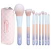 MSQ Makeup Brush Eyeshadow Concealer Blush Nose Shadow Eyeliner and Cream Cheek A flowering design in collaboration with internet 8-Piece Set Brush,