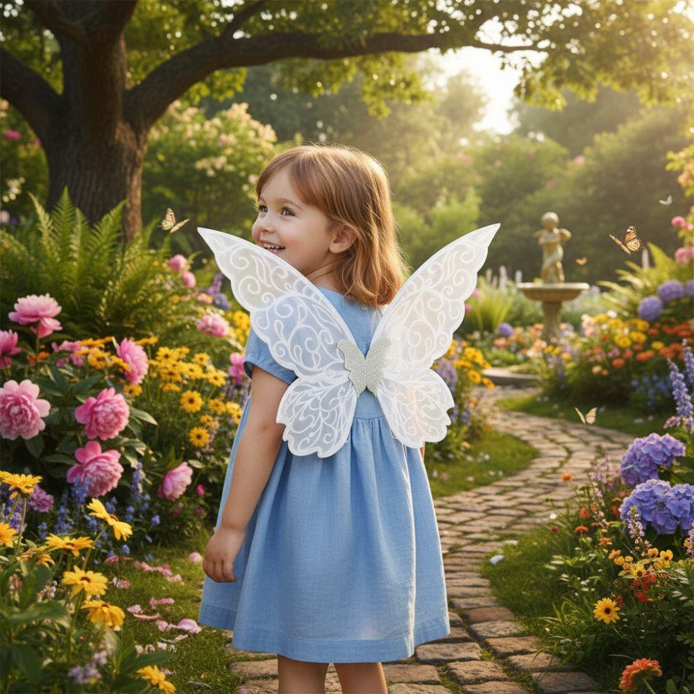 Colorful Butterfly Fairy Wings Sparkle Cosplay Wings Elf Wings Costume Halloween Party