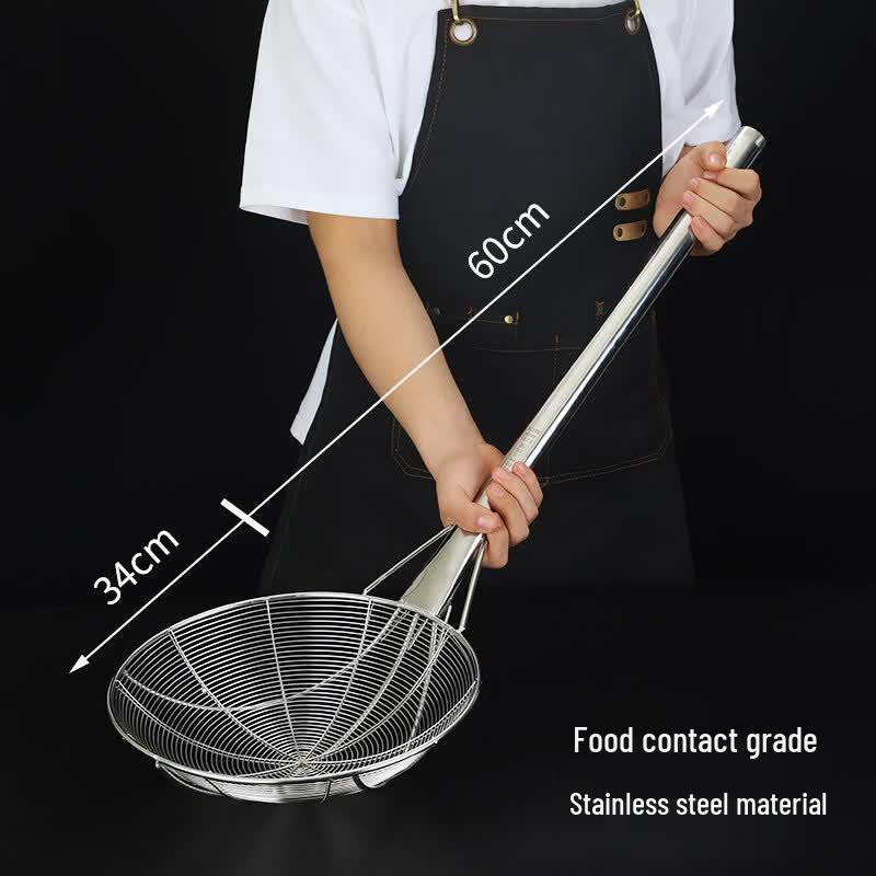 Chuan Ye 304 Stainless Steel Extended Handle Skimmer