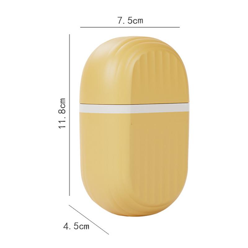 Портативная герметичная мыльница с крышкой, овальная пластиковая мыльница, водонепроницаемый органайзер для посуды